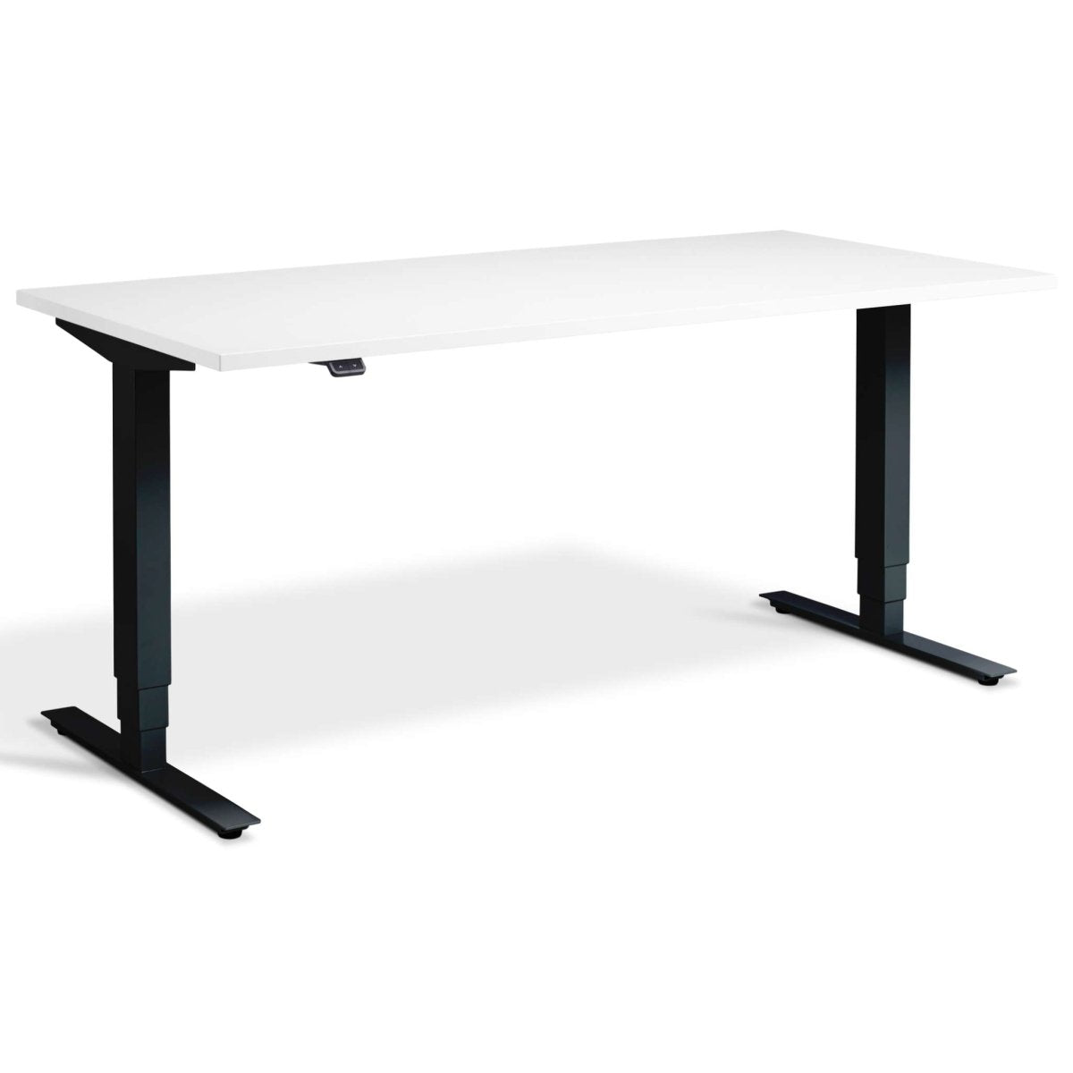Masta Electrically Height Adjustable Desk - Black Frame White Top
