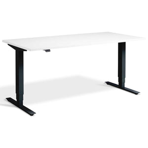 Masta Electrically Height Adjustable Desk - Black Frame White Top