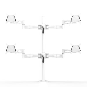 Metalicon Kardo Quad Monitor Arm White