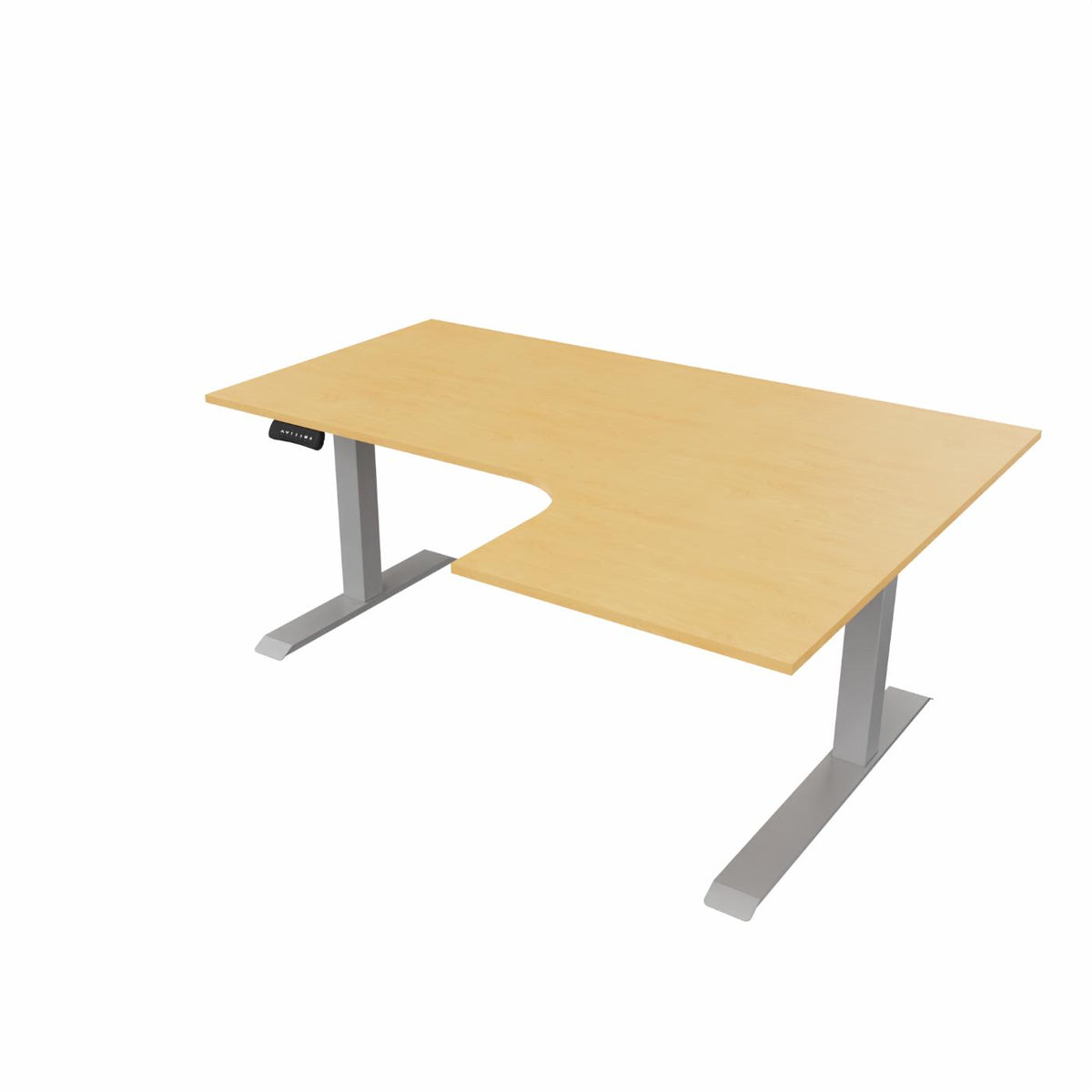 Small Corner Standing Desk | Rize Radial