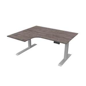 Small Corner Standing Desk | Rize Radial