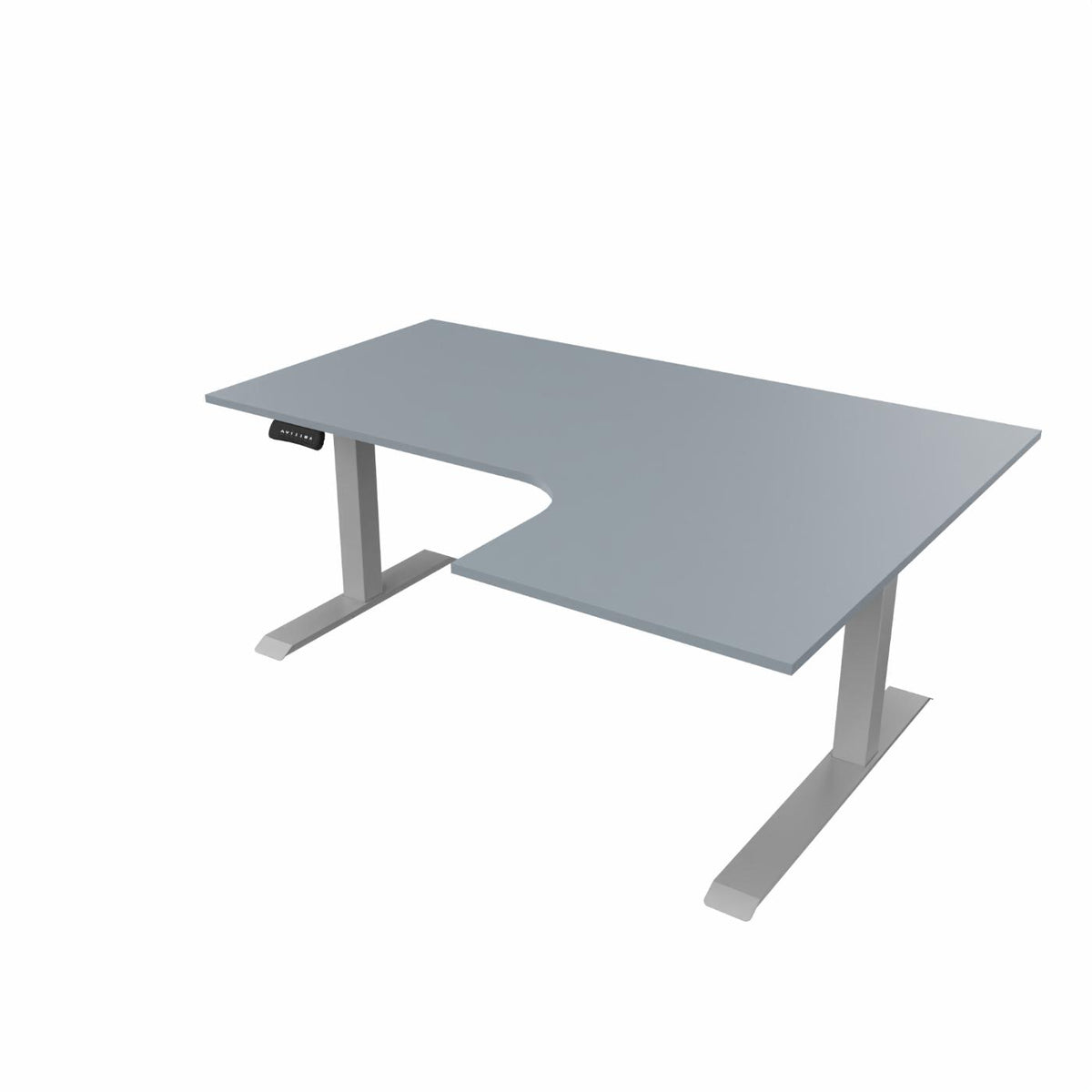 Small Corner Standing Desk | Rize Radial