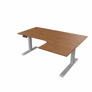 Small Corner Standing Desk | Rize Radial