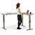 Smyth standing corner desk in use