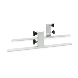 infrared panel stand with screws angled view