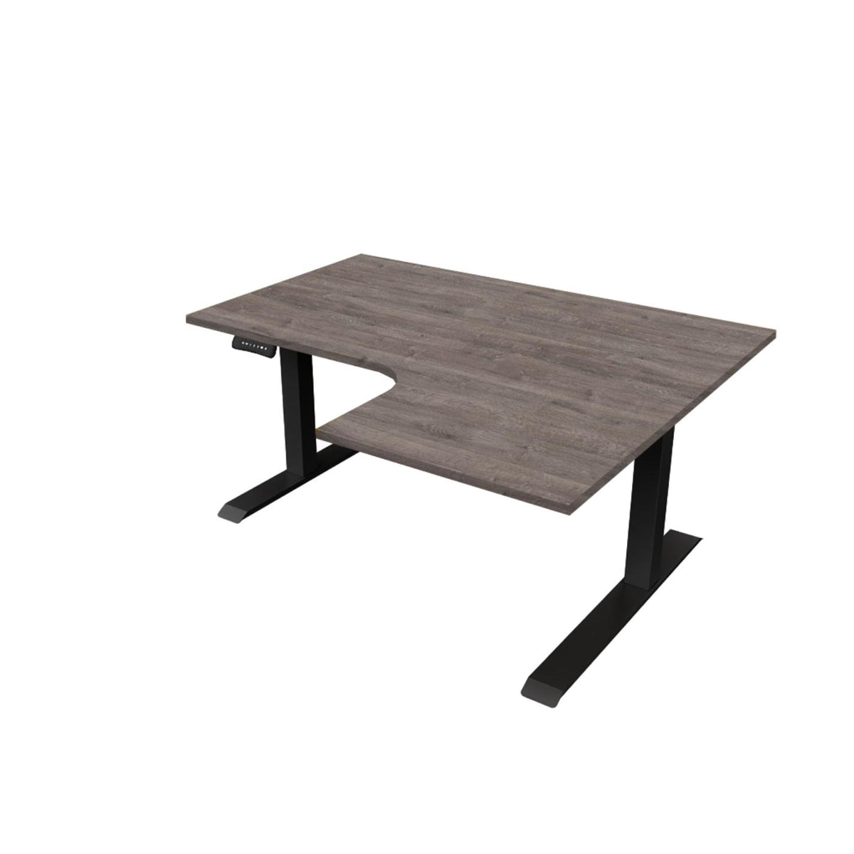 Small Corner Standing Desk | Rize Radial