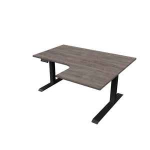 Small Corner Standing Desk | Rize Radial