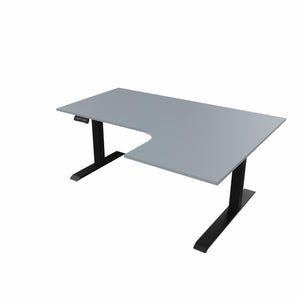 Small Corner Standing Desk | Rize Radial