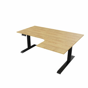 Small Corner Standing Desk | Rize Radial