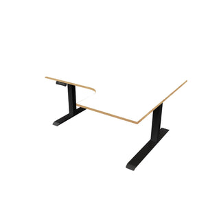 Small Corner Standing Desk | Rize Radial