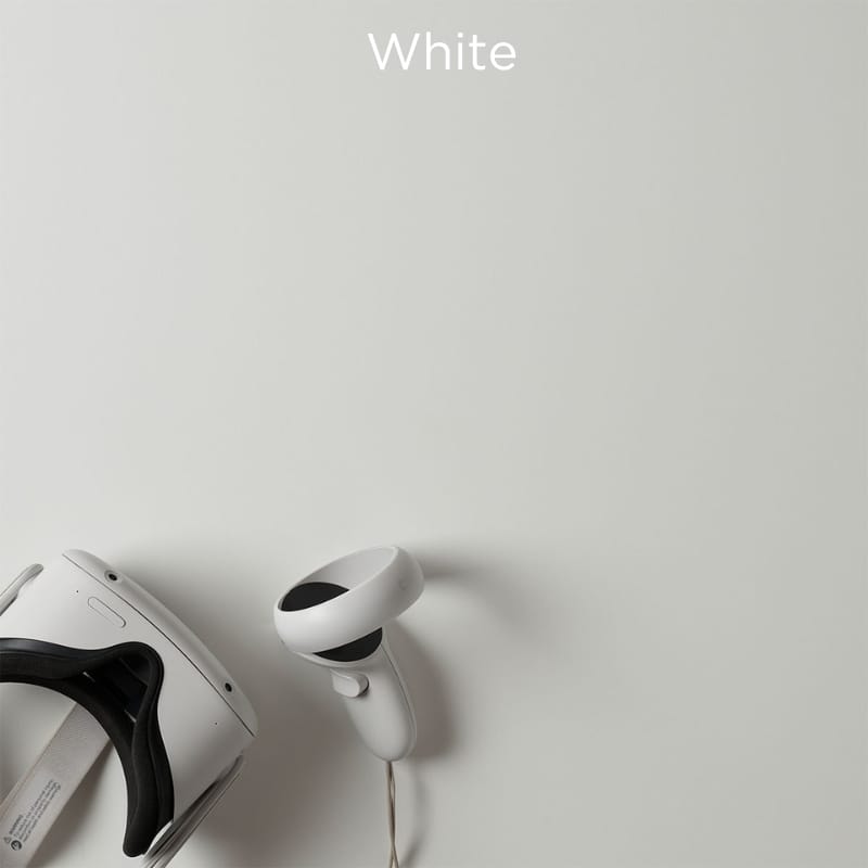 white desk top finish sample