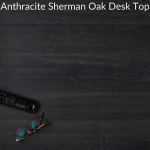 Anthracite Sherman Oak Desk Top