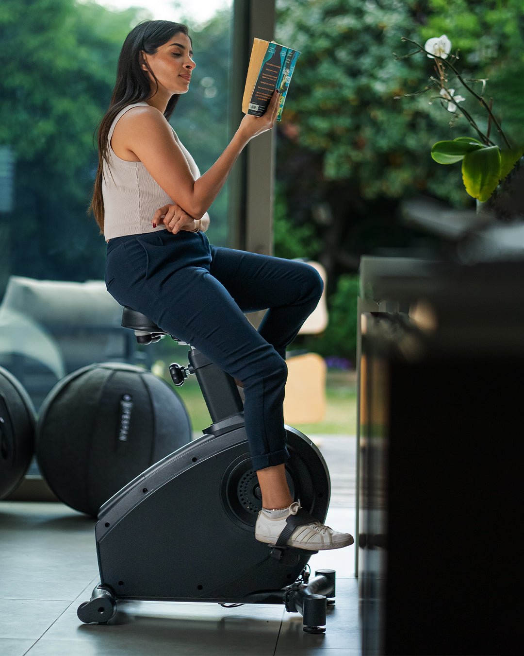 Shop the Lifespan Fitness C3-DT5 Bike Desk - Treadmill Outlet