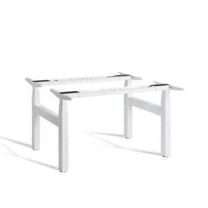 Double-Standing-Desk-Frame-White