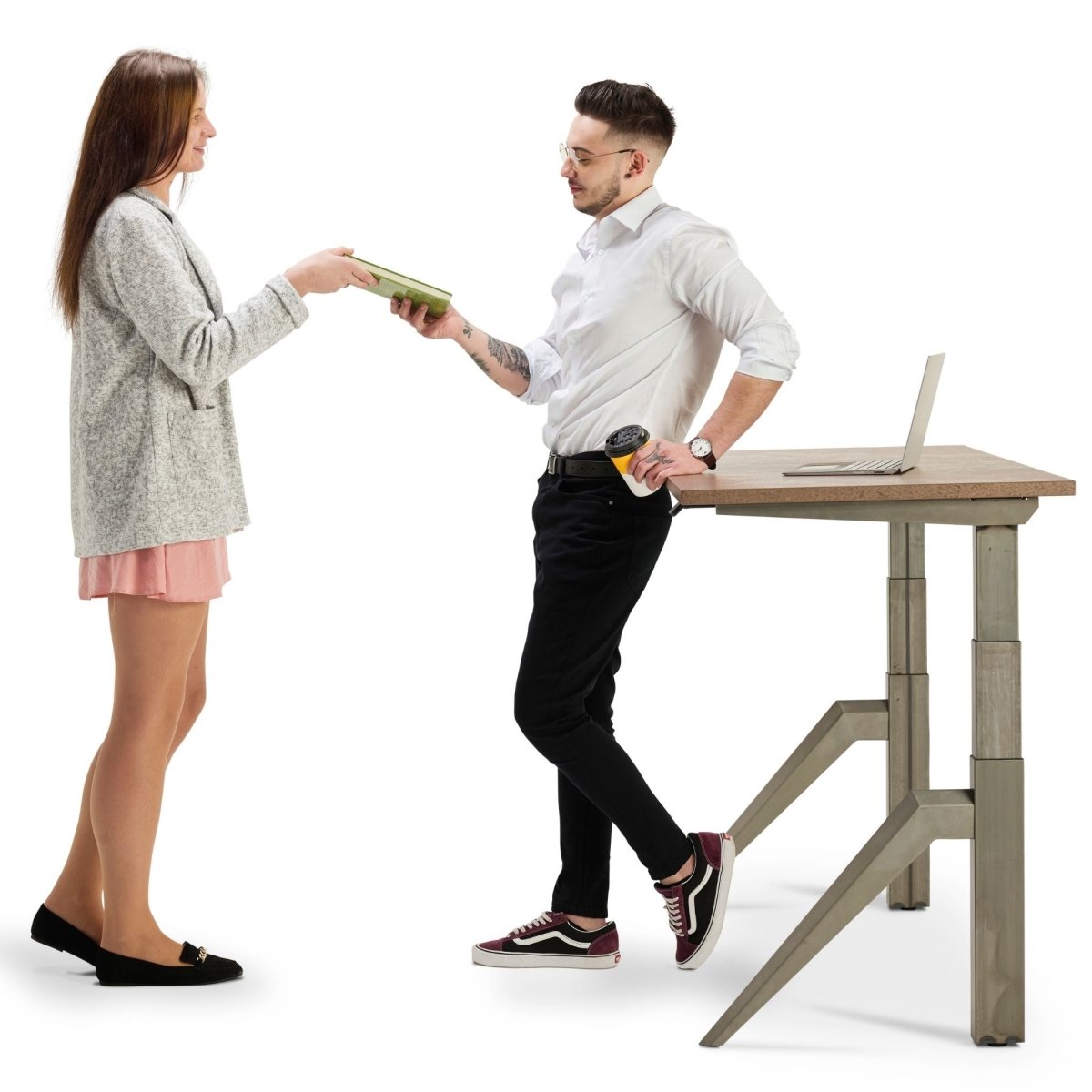 Ardeko Designer Height Adjustable Standing Desk from the Savv-e Work Store