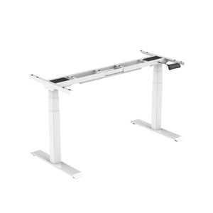 Kinetik2 standing desk frame in white