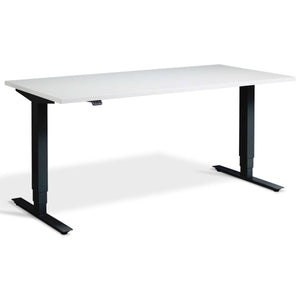 Masta Electrically Height Adjustable Desk - Black Frame Grey Top
