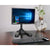 Single Arm Weighted Monitor Stand with base