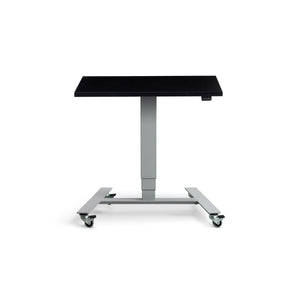 Single Leg Standing Desk Frame with Sample Top