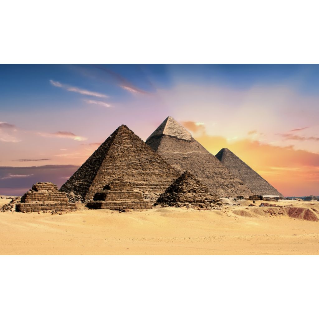 Infrared Picture Heater with Wifi Control - Giza Pyramids