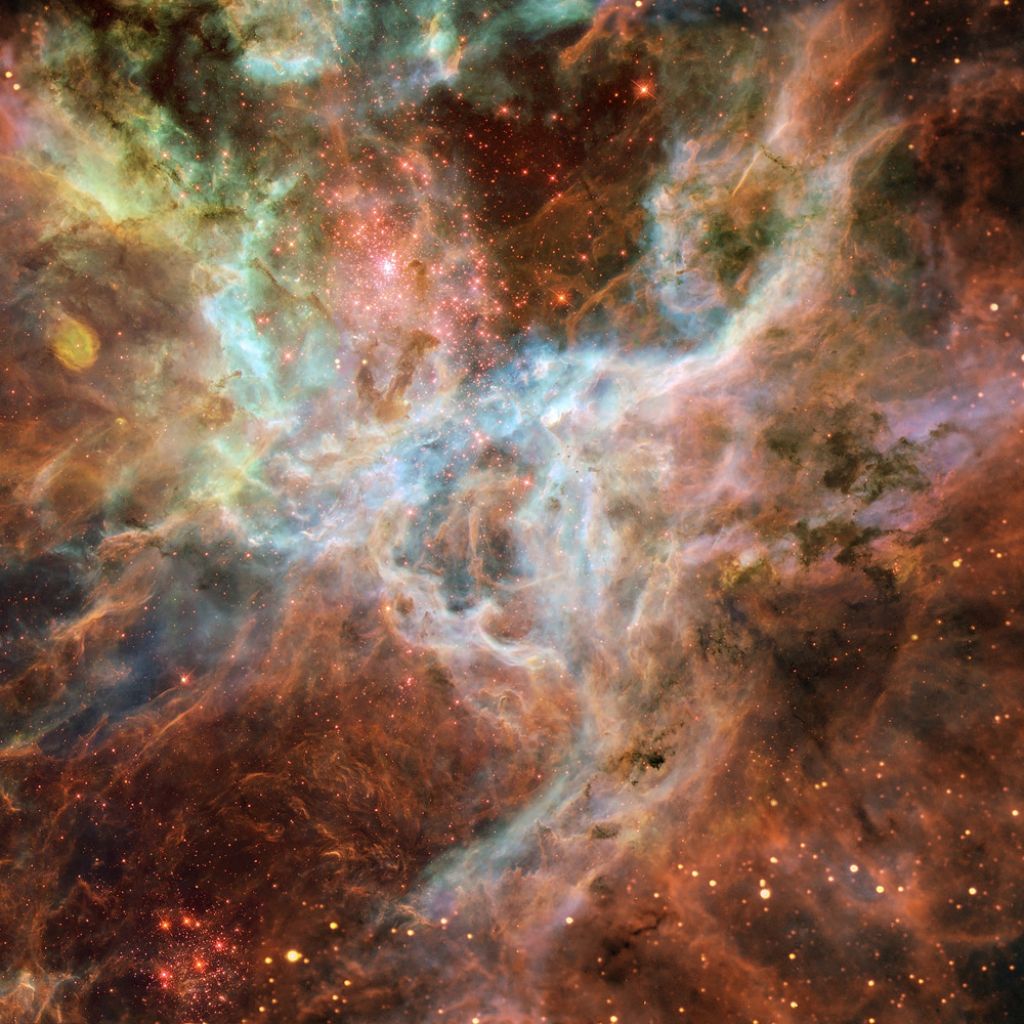 Infrared Picture Heater with Wifi Control - Tarantula Nebula