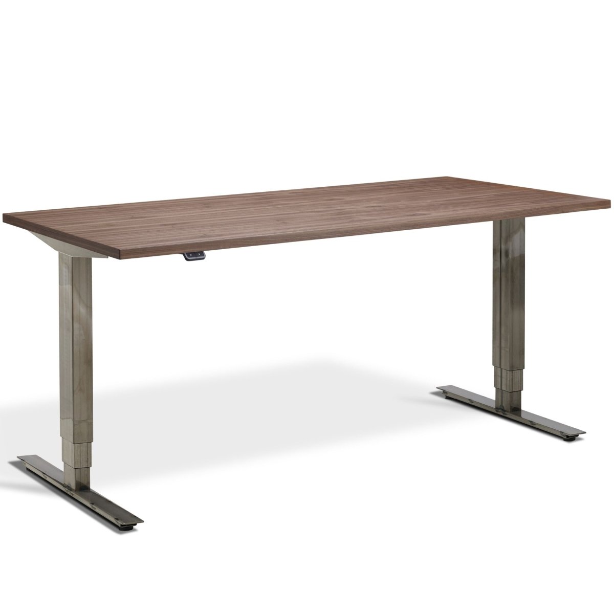 Uplift desk store walnut laminate